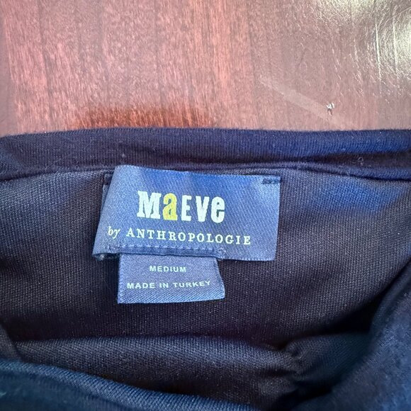 Anthropologie BLACK Maeve bra Crop top & High waisted Pants Medium - Picture 4 of 6